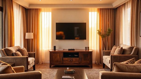 10 raisons d'opter pour un meuble TV en bois dans votre salon