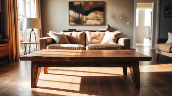 Top 5 raisons d'opter pour une table basse en bois massif dans votre salon