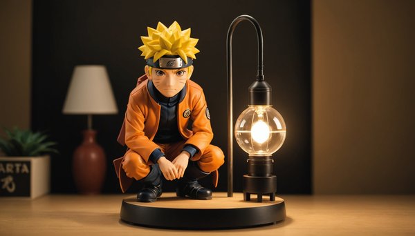 La lampe naruto : illuminez votre univers de manga !